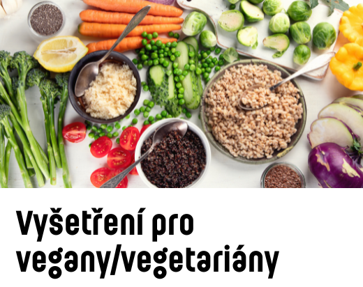 Vyšetření pro vegany/vegetariány